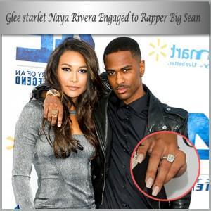 Glee’s Starlet Naya Rivera Engaged to Rapper Big Sean BLOG (1)