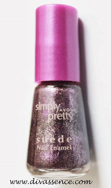 Avon Simply Pretty Nail Polish: Soft Violet: Review/NOTD