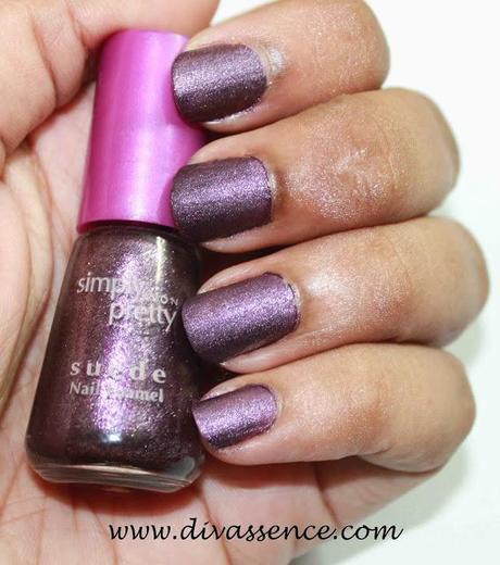 Avon Simply Pretty Nail Polish: Soft Violet: Review/NOTD