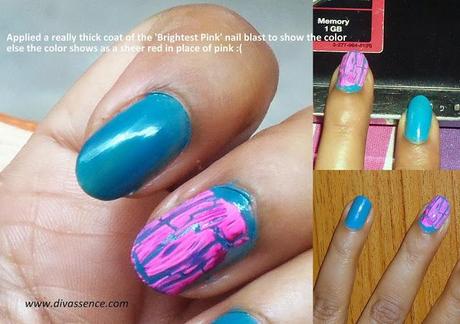 Vivo Nail Blast: Thunder & Brightest Pink:  Review/Swatches