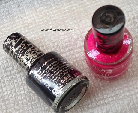 Vivo Nail Blast: Thunder & Brightest Pink:  Review/Swatches