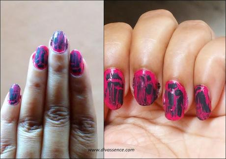 Vivo Nail Blast: Thunder & Brightest Pink:  Review/Swatches