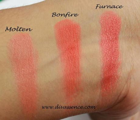 Sleek Blush By 3: Flame: Review/Swatches