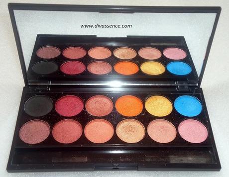 Sleek i-Divine Eye Shadow Palette: Sunset: Review/Swatches