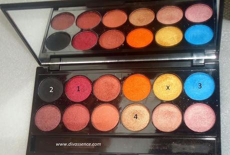 Sleek i-Divine Eye Shadow Palette: Sunset: Review/Swatches