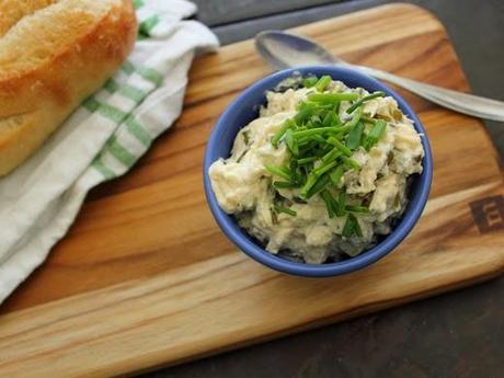 Hot Crab Dip with Chives, Scallion, and Horseradish