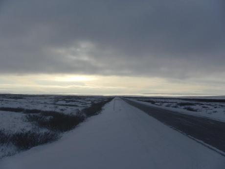 Road to Deadhorse Alaska