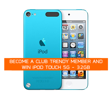 Club Trendy: This October Win iPod Touch 5G