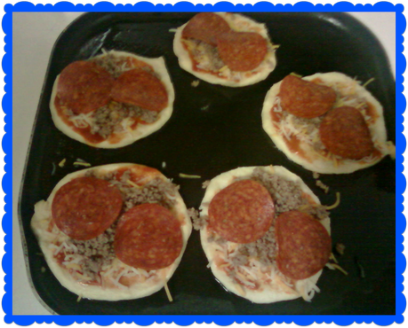 Biscuit Mini Pizza's