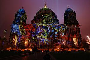 Deutsch: Der Berliner Dom während des Festival...