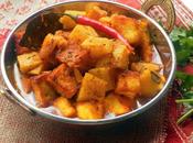 Channar Dalna Classic Bengali Vegetable with Paneer Potatoes