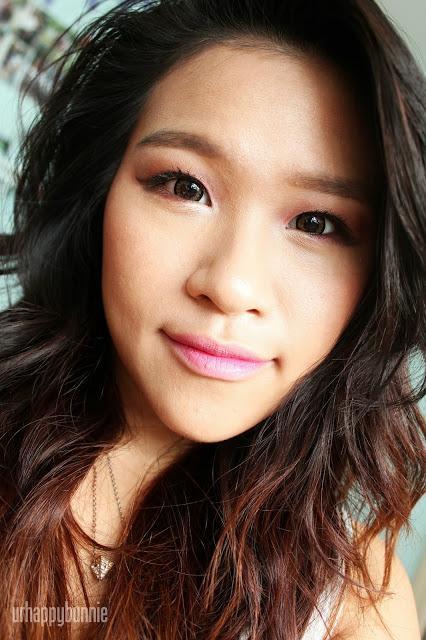 Transition into Fall: Cranberry Eyes & Pink Lips Makeup Look