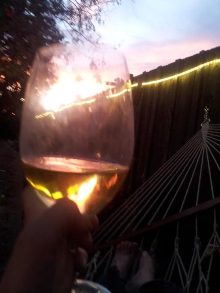 Wine Sunset