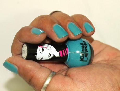 Elle 18 Nail Pop 53 (A Pretty, Muted Shade From Color Cyan Family)