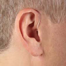 hearing aid behind ear