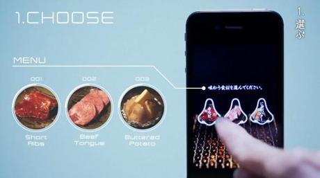 A Food Aroma from your phone