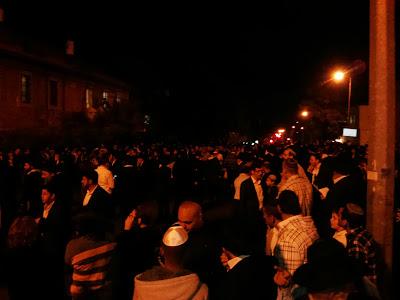 The masses at the funeral of Rav Ovadia