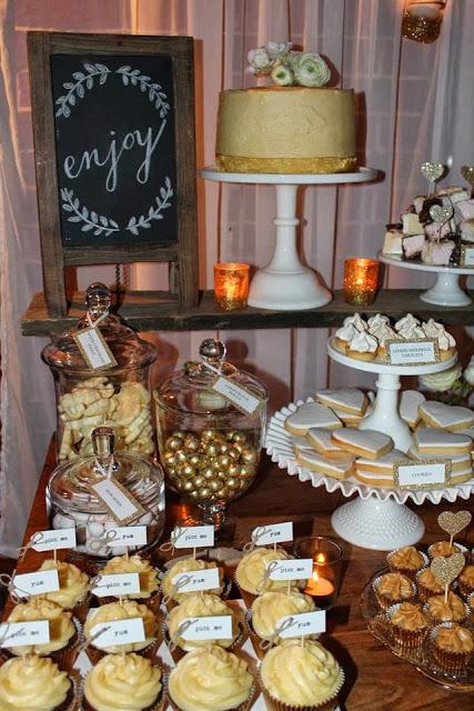 An Vintage Inspired Engagement Party by Sweet Details