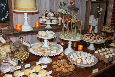 An Vintage Inspired Engagement Party by Sweet Details