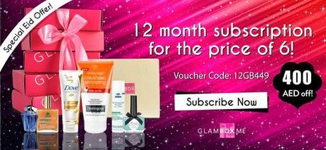 Shout Out Of The Day: Limited Time Offer From GlamBox Middle East
