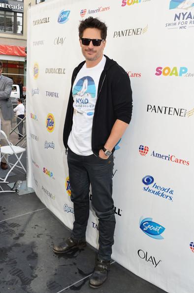 Joe Manganiello at Diana Nyad Swims for Hurricane Relief Slaven Vlasic Getty 7