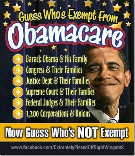 Who's exempt from Obamacare