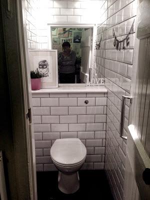 Small Bathroom Makeover Before & After &herats;