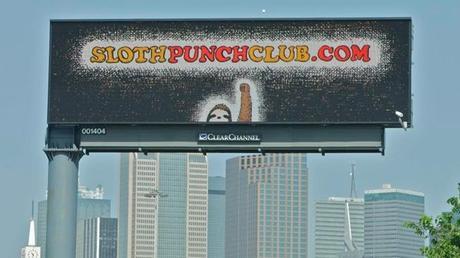 slothpunchclub.com billboard by Matt Bull and Elliott Park
