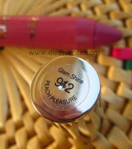 L'Oreal Glam Shine Balmy Gloss: 912 Peach Pleasure: Review/Swatch/LOTD