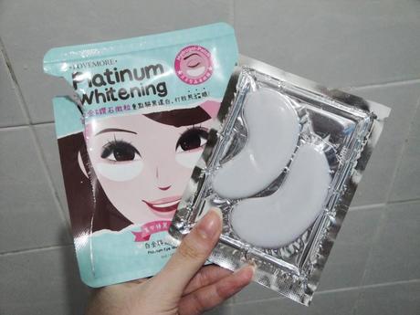 New Sexylook Aloe soothing mask and Lovemore Platinum Eye Whitening Patch