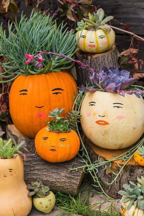 Make a pumpkin family