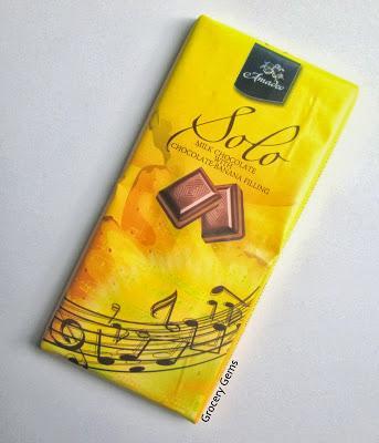 Review: Amadeo Solo - Milk Chocolate with Banana Filling