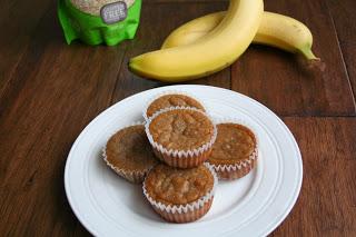 Coconut Banana Quinoa Muffins (Dairy, Gluten/Grain and Refined Sugar Free)