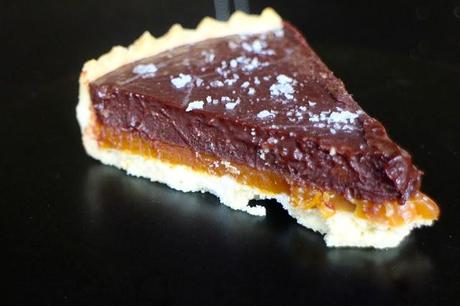 Salted Caramel Chocolate Butterscotch Tart