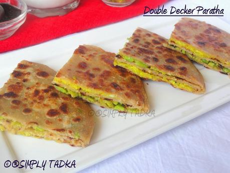 Double Decker Parathas