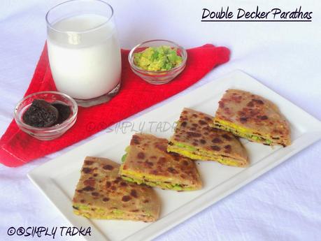 Double Decker Parathas