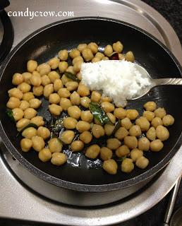 Recipe | Channa | Sundal | Chickpea Stir Fry