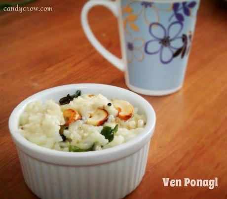 Ven Pongal | Milagu Pongal | Khara Pongal Recipe