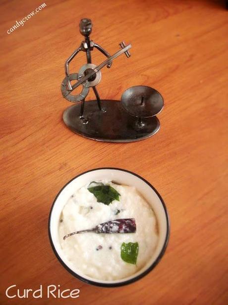 Curd Rice | Thayir Sadam Recipe