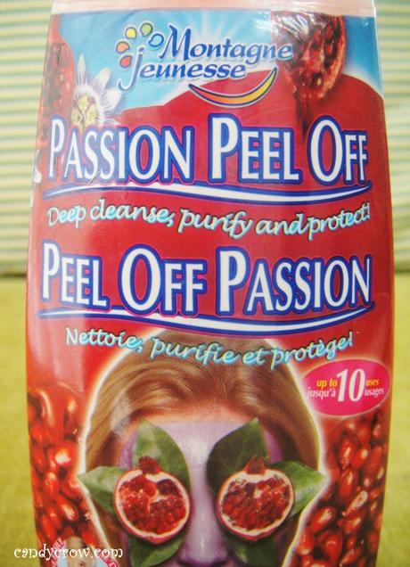 Review Montagne Jeunesse Passion Peel Off Mask Paperblog