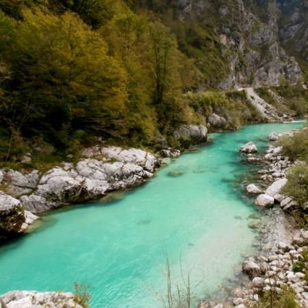 Soca River in Triglav 