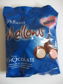 princess chocolate coated mallows