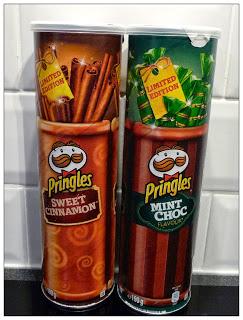 REVIEW! Pringles - Limited Edition Sweet Cinnamon and Mint Choc ...
