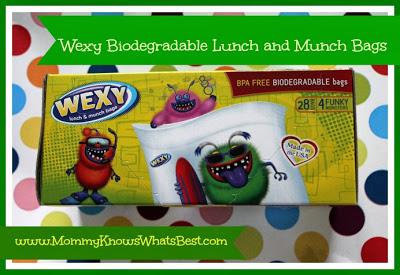 Wexy Biodegradable Lunch and Snack Bags Review