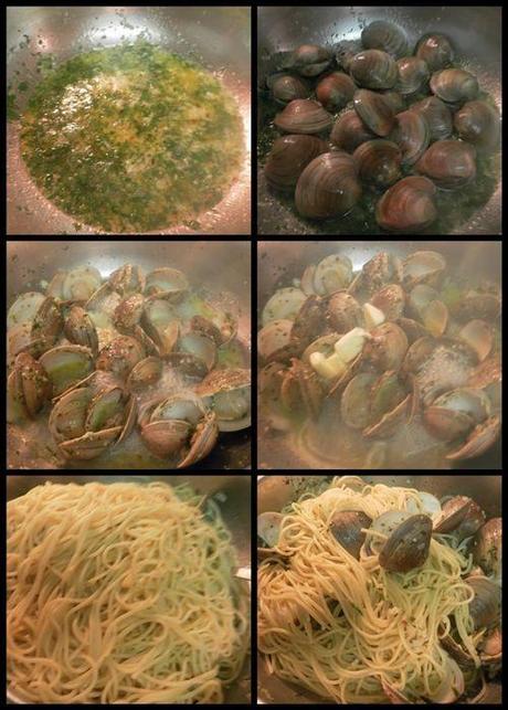 Spaghetti alle vongole-collage3
