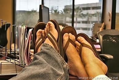 sandals-at-work