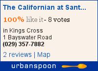 The Californian at Santa Barbara on Urbanspoon