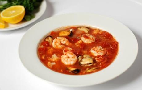 Portuguese-style fish soup