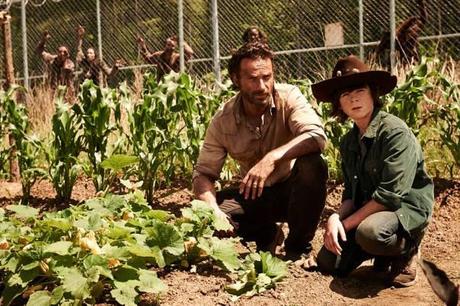 Rick and Carl The Walking Dead Season 4 Preview