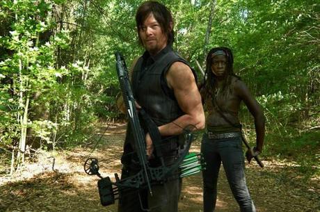 Daryl and Michonne The Walking Dead Season 4 Preview